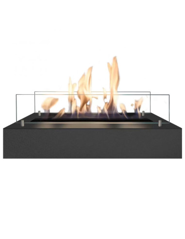 Bruciatore Bioetanolo Manuale British Fires Serie 5820 NERO 57,5X20 - Climaway